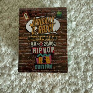 Lyrically Correct Trivia Game - 90s and 2000s NIB